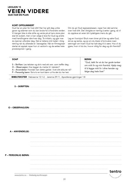 Tenark 15: Veien videre