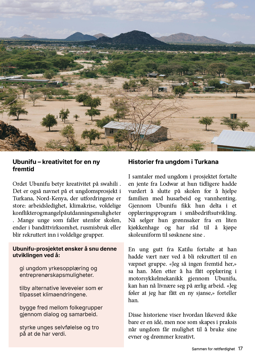 Bærekrafthefte - Sammen for rettferdighet - Bilde 5