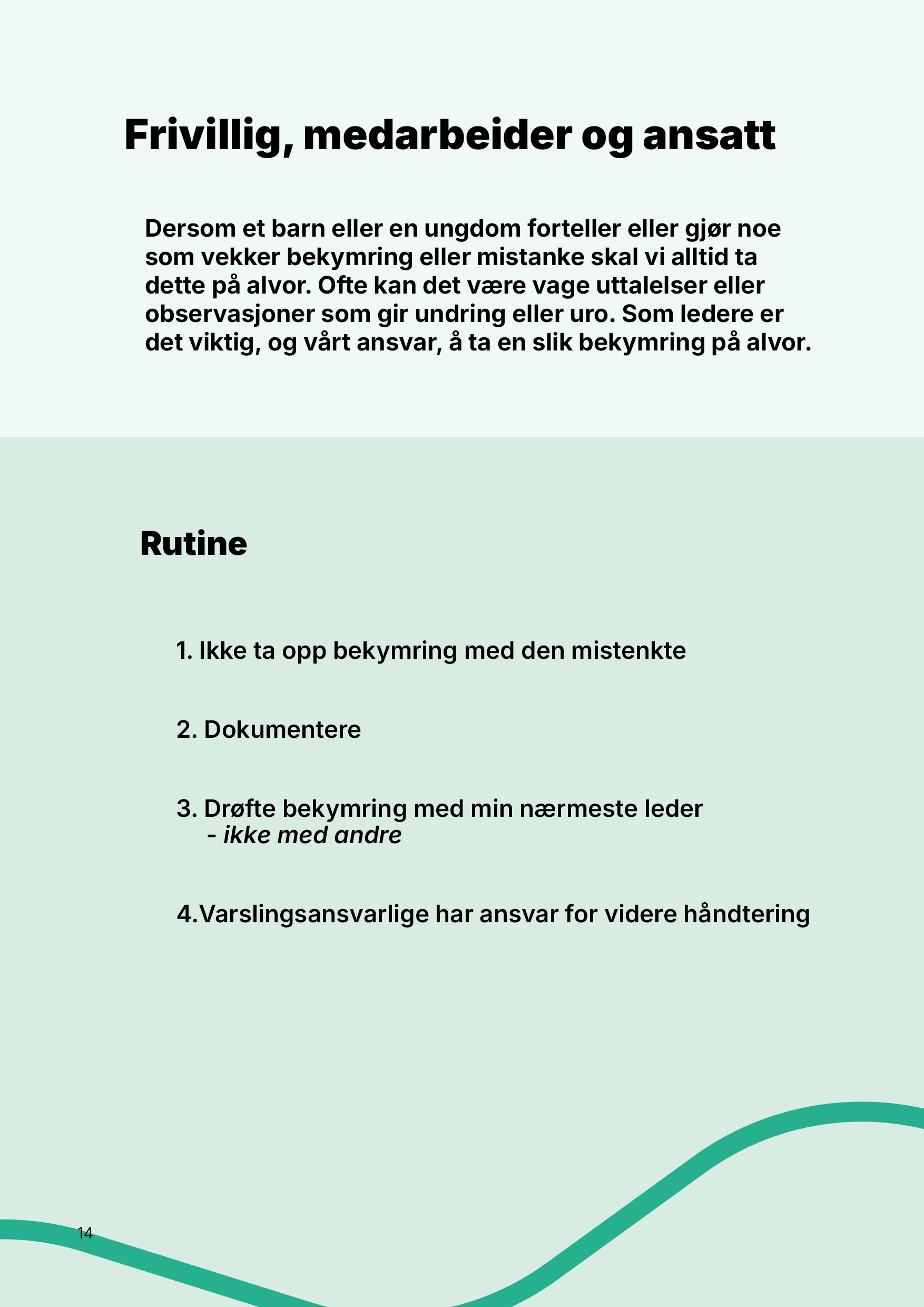 Rutinehåndbok - Trygge kirker - Bilde 3